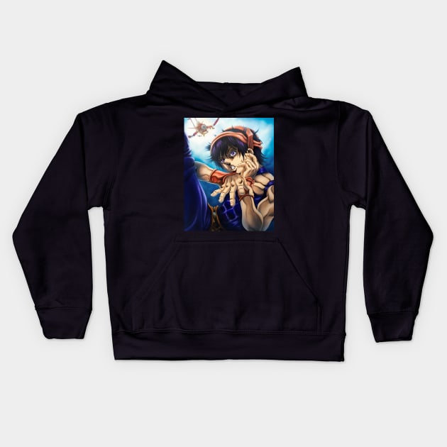 Narancia Ghirga Kids Hoodie by Lunatyk